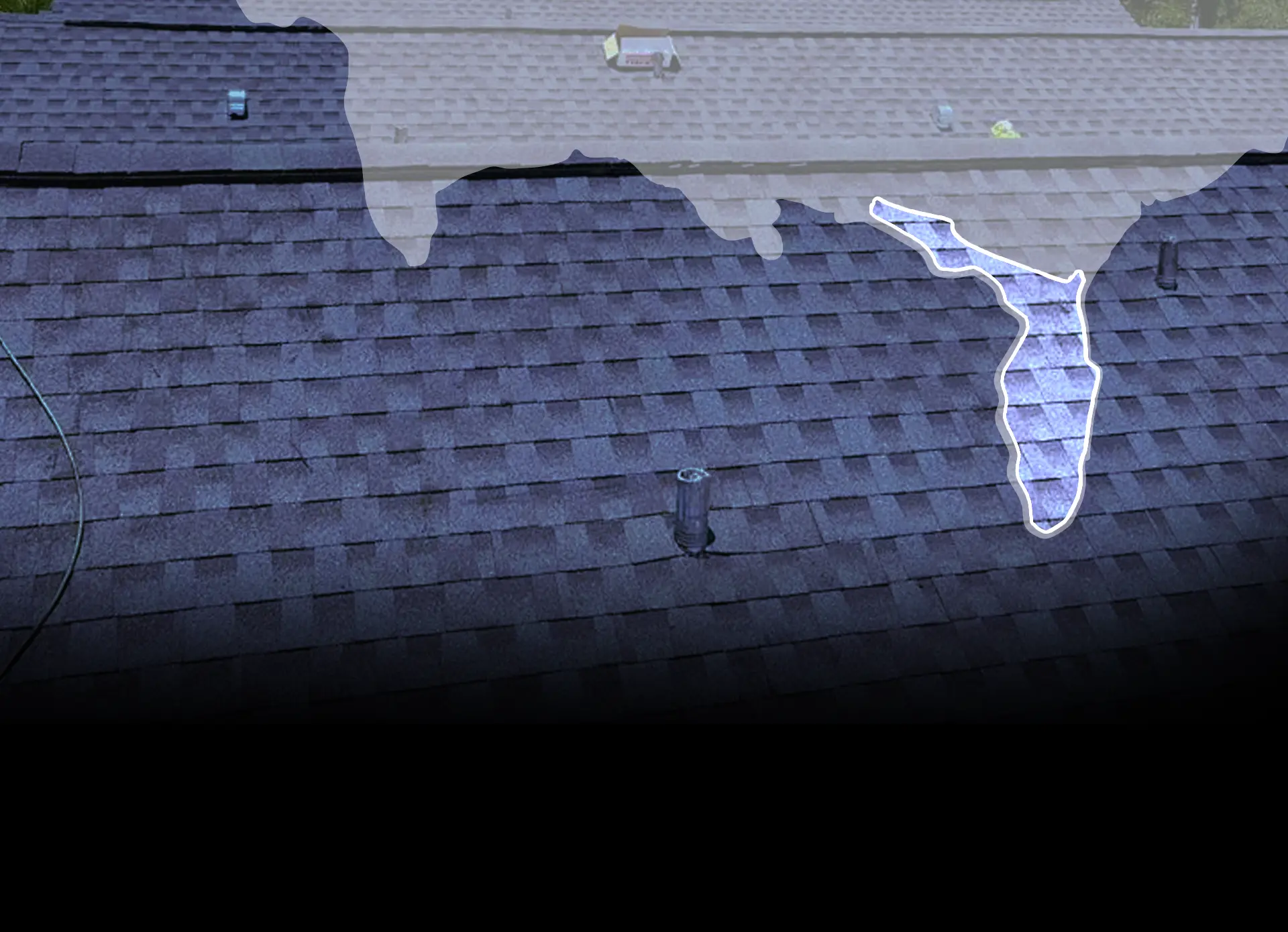 CF Handyman roofing service area background