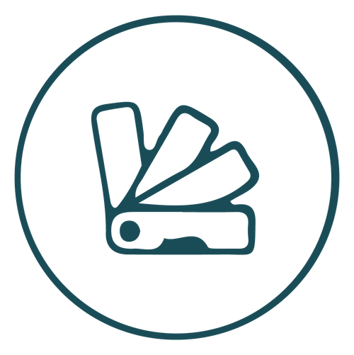 Tile roof repair icon