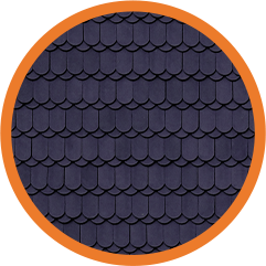 Shingles roofing